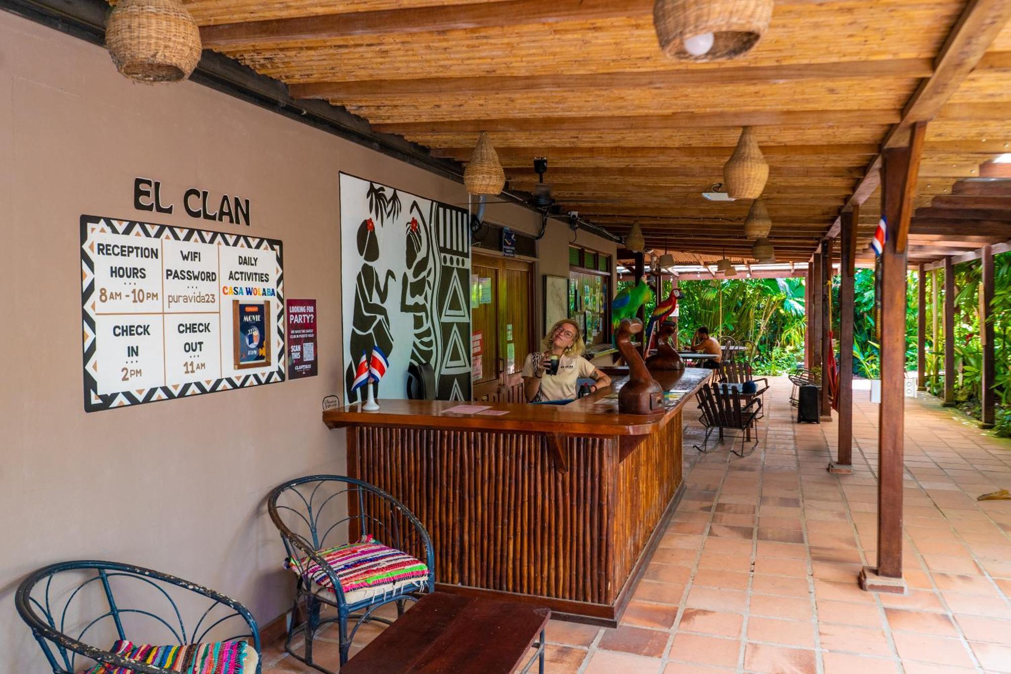 El Clan Hostel Puerto Viejo de Talamanca المظهر الخارجي الصورة